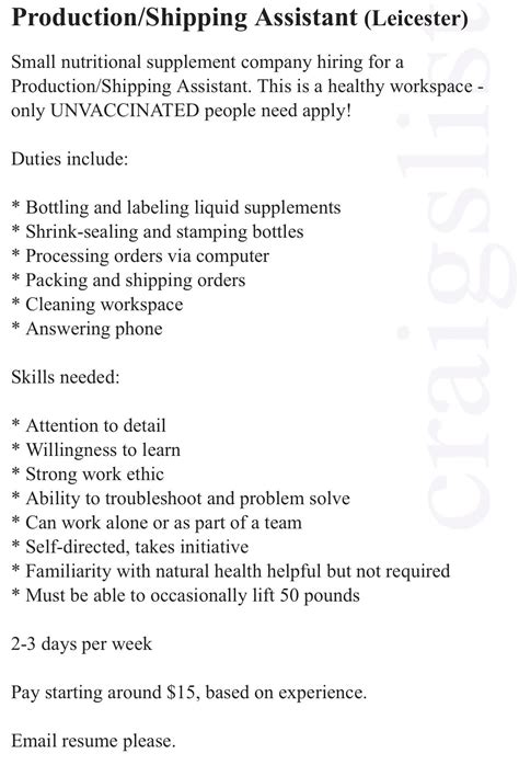 Checked out the Asheville Craigslist job listings : r/antiwork