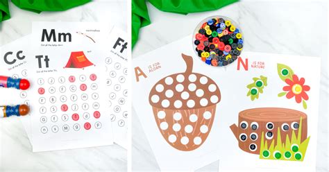 Maybe you would like to learn more about one of these? Camping Do A Dot Printables