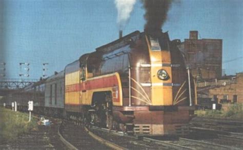 A Color Photo Union Pacific Railroad 4 6 2 Locomotive No 2906 This