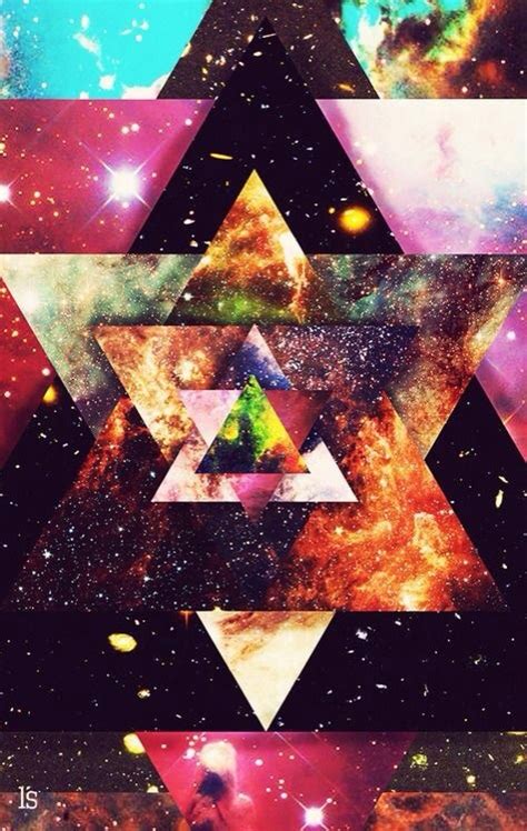 Hipster Triangle Galaxy Tumblr