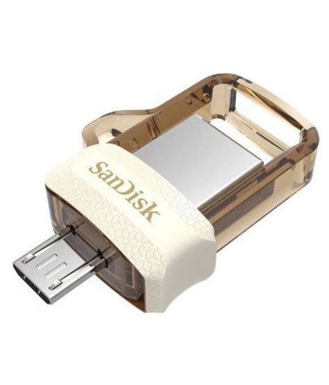Sandisk ultra dual usb 64 gb drive is awesome! SanDisk Ultra Dual 64 GB USB 3.0 OTG Pen Drive (Gold ...