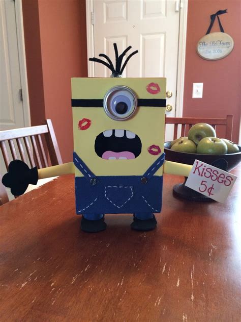 Valentine Card Box Boys Valentines Boxes Minion Valentines Boxes