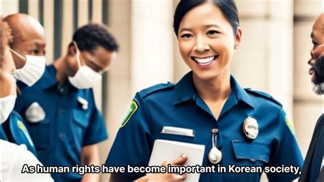The Public Power Of The Korean Police Is Servant Level Youtube