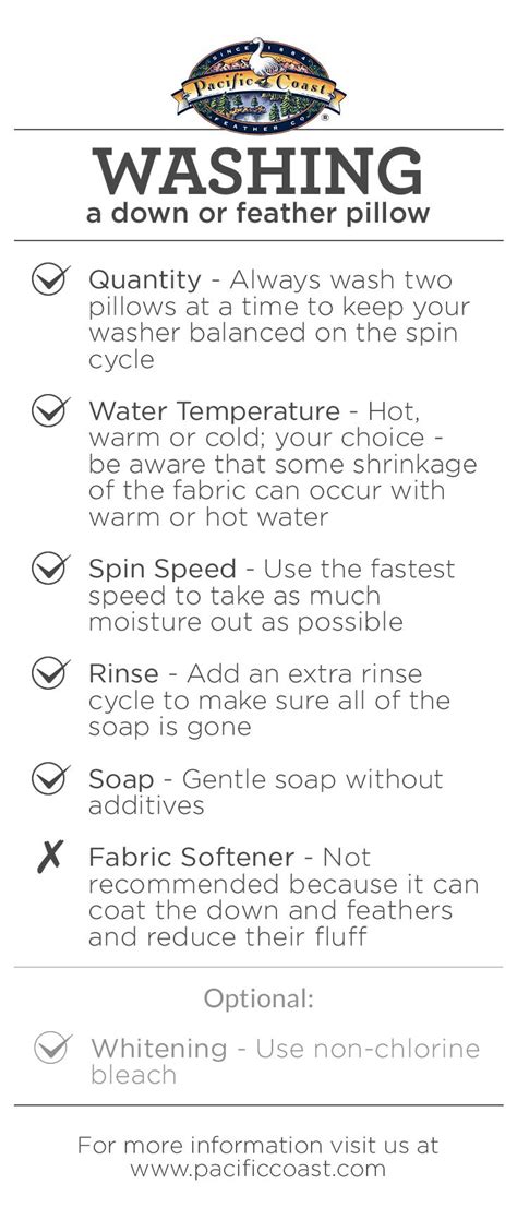 I think he may have been drinking a bit too much with the maids. Pacific Coast Tips on how to wash and dry down pillows ...