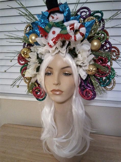 Pin On Christmas Hat Tophat Headband Party Hats