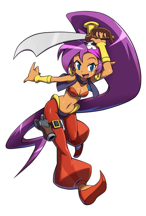 Shantae Shantae And The Pirates Curse Character Design Video Game