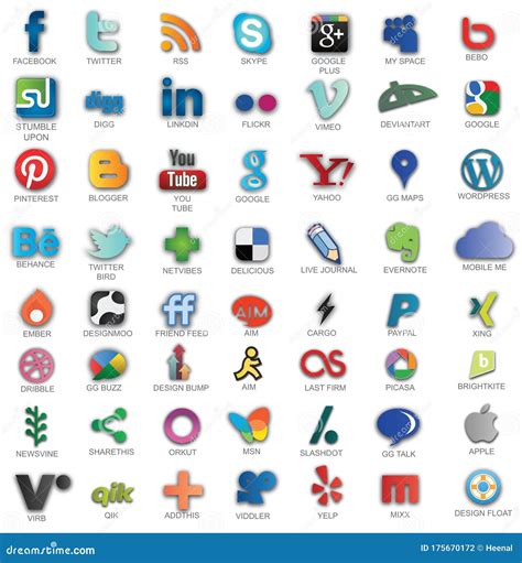 Web Logos And Names List