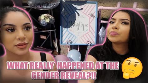 what really happened at the gender reveal youtube