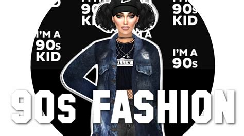 The Sims 4 90s Fashion Cas Battle W Vixensimmer Full Cc List Youtube