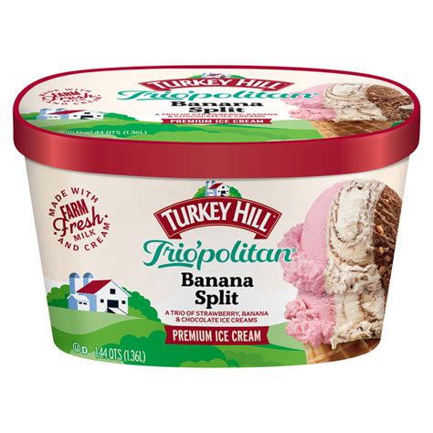 Save On Turkey Hill Trio Politan Premium Ice Cream Banana Split Order