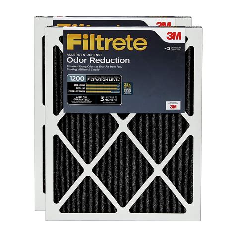 Filtrate Aor00 2pk 1e 16x20x1 Ac Furnace Air Filter Mpr 1200