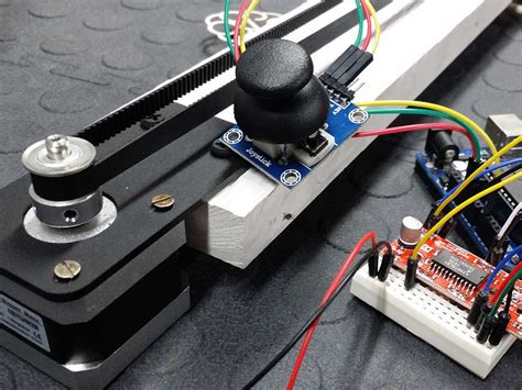 Control A Stepper Motor Using A Joystick And An Arduino