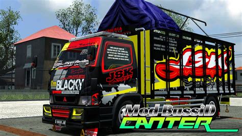 mod bussid truck canter livery indonesia