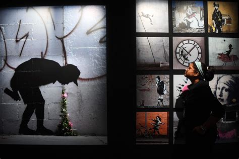 Mysterious Street Artist Banksy Opens 1st Exhibition After 14 Years