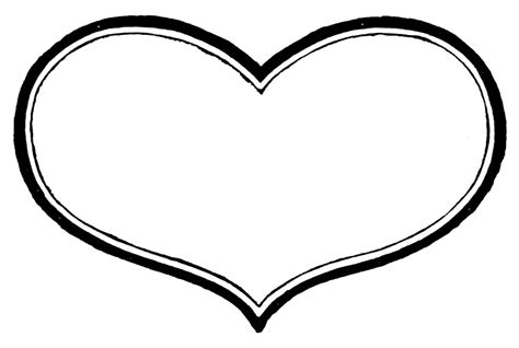 Black And White Heart Border Free Download On Clipartmag