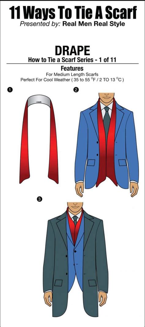 You can do this in many different ways: Winter is Here: 11 Ways to Tie Your Scarf! | Tips and Updates - BabaMail
