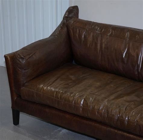 Vintage Brown Leather Sofa For Sale At Pamono