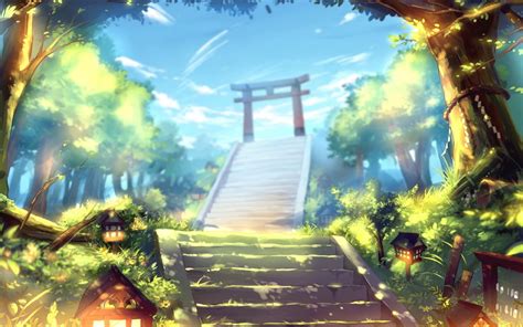 10 Anime Shrine Wallpaper Orochi Wallpaper