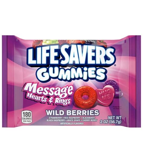 Lifesavers Gummies Message Hearts And Rings Candy Funhouse Candy