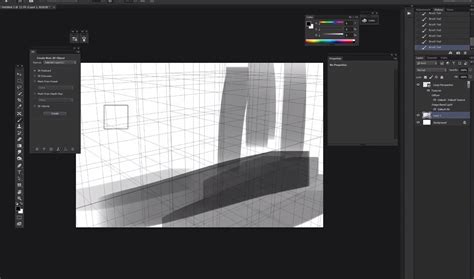 Create A Live Interactive Perspective Grid Inside Photoshop