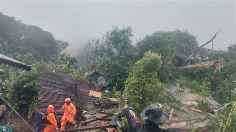 Kepala Bnpb Ri Letjen Tni Suharyanto Meninjau Pascabencana Tanah