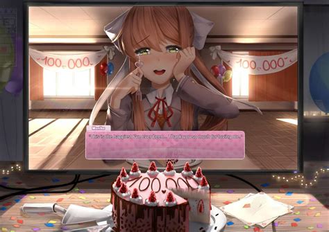 Happy Birthday Monika Doki Doki Literature Club Amino