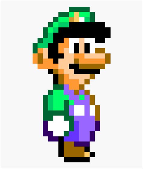 Super Mario World Luigi Sprite Hd Png Download Transparent Png Image