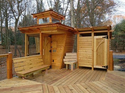 Jbs Custom Sauna And Shower Cabana Siberian Larch Exterior And Nail Less