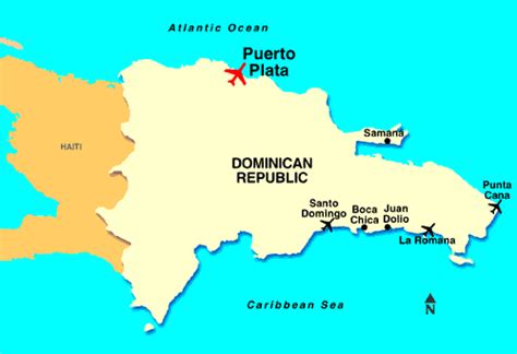 Map Of Punta Cana Dominican Republic Verjaardag Vrouw 2020