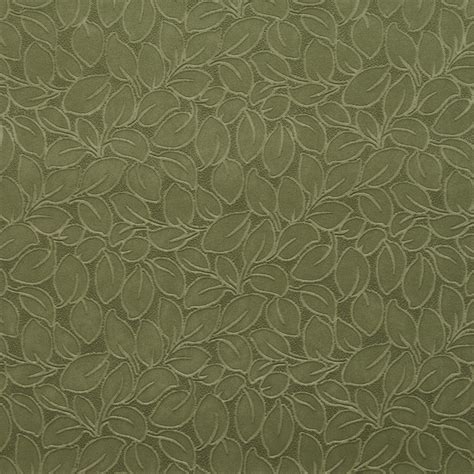 Sage Green Small Leaf Texture Soft Microfiber Velvet Upholstery Fabric
