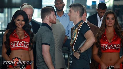 Streaming platform dazn have the rights to the fight in most. Canelo Alvarez vs. Liam Smith COMPLETE Final Face Off ...