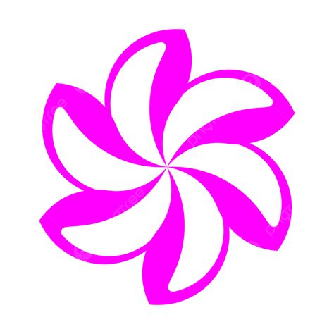 Abstract Pink Flower Logo Floral Design Vector Abstract Flower Logo