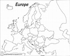 Printable Blank Map Of Europe - Printable Maps