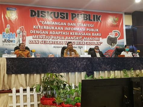 Keterbukaan Informasi Public Di Papua Harus Dilakukan Secara Konsisten