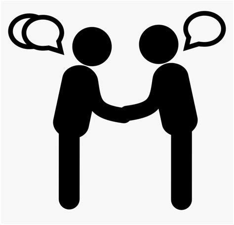 Talking Png Transparent Two People Talking Clipart Go Images Web