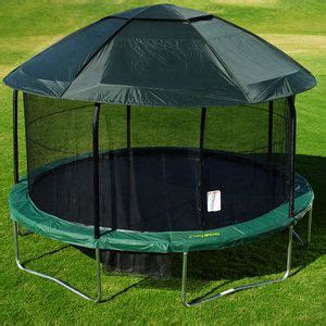 Popular cover choices for our 10ft trampoline tent range include the trampoline circus tent, the trampoline treehouse tent and the trampoline rocket tent, each designed to add a little extra fun to everyday playtime, manufactured from top quality nylon each with zip entry, for easy accessibility. Protective Cover for JumpPOD 14' Trampoline and Enclosure ...