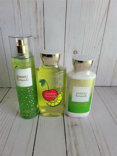 bath and body works cherry limeade shower gel body lotion fragrance