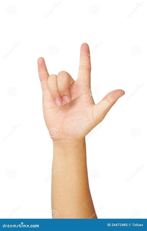 Victory Gesture Royalty Free Stock Photo Image 24472485