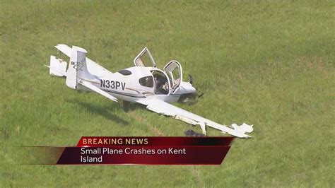 Small Plane Crashes On Kent Island