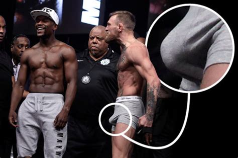 Conor McGregor VS Floyd Mayweather Irishman Rocks Major Pants Bulge