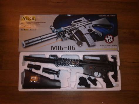 Airsoft weapons are new generation bb (bird bullet) guns, a type of air. Airsoft Gun Malaysia: M16-A6