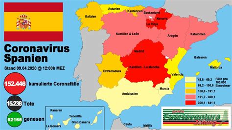 Erkenne spanische regionen als onlinespiel. Coronavirus Spanien - Fuerteventura-Zeitung