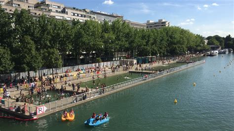 Pariss New Canal Pools Were Temporarily Closed Because Of Pollution Condé Nast Traveler