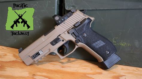 Sig P226 Mk25 Fde With Romeo 1 Reflex Review Mags Target Recap Mtr