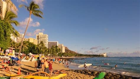 Waikiki Beach Hawaii Tourist Attractions Tourist Destination In The World