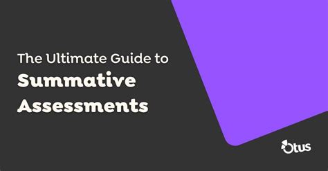 The Ultimate Guide To Summative Assessments 2022 Otus