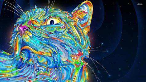 47 Galaxy Cat Wallpaper On Wallpapersafari
