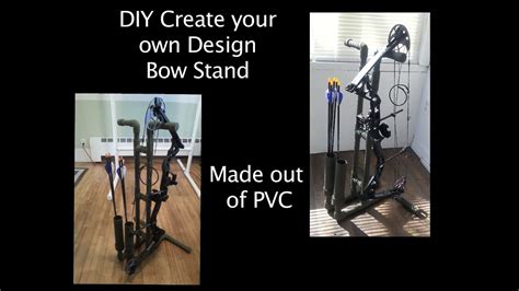 Diy Pvc Bowstand Caddy Build Youtube