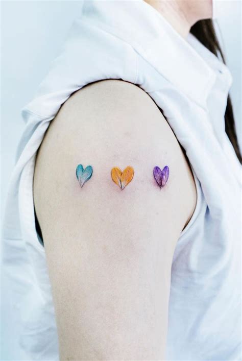 Tiny Hearts Tattoo Inkstylemag