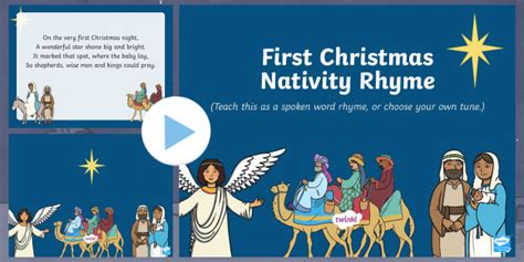 The First Christmas Powerpoint Story Teacher Made